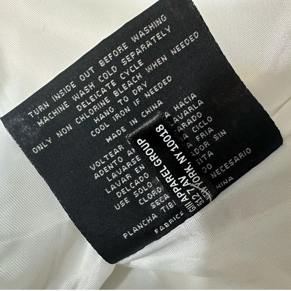 NWT Marc New York Andrew Marc Quilted White Vest Women's Size XL - Picture 9 of 11